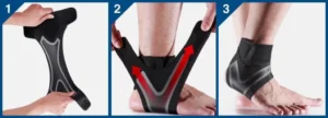 compression foot wrap