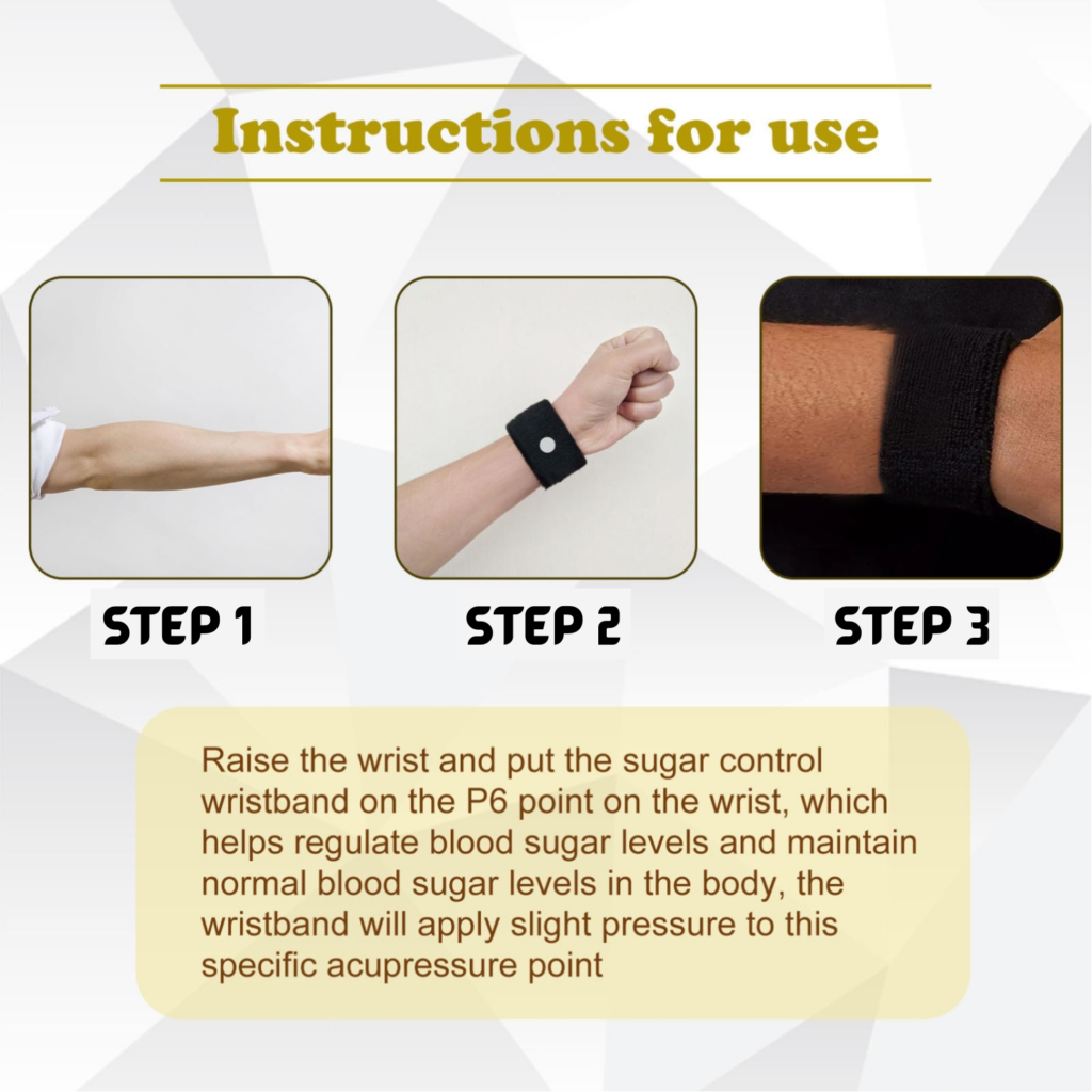 How to use SouthMoon Sugar Control Wristband (2)