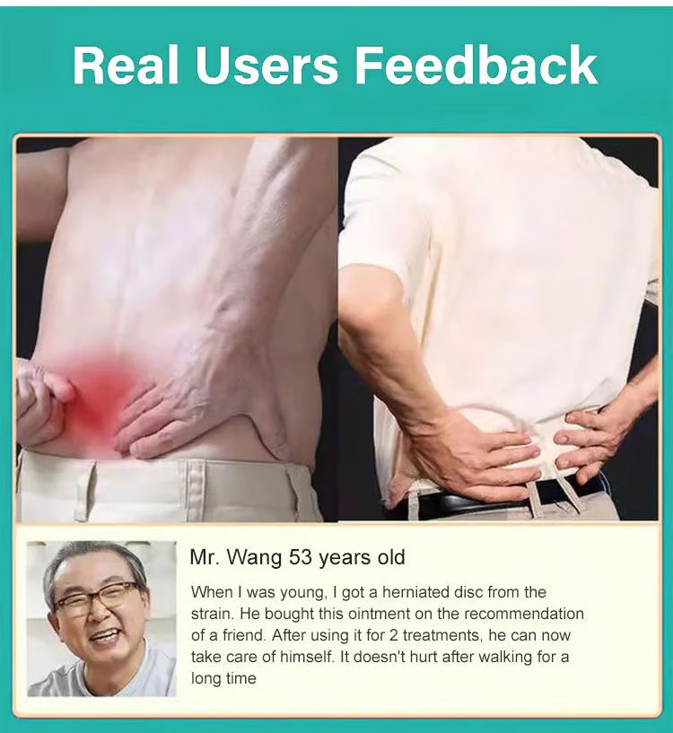 real user feedback on lumbar green cream